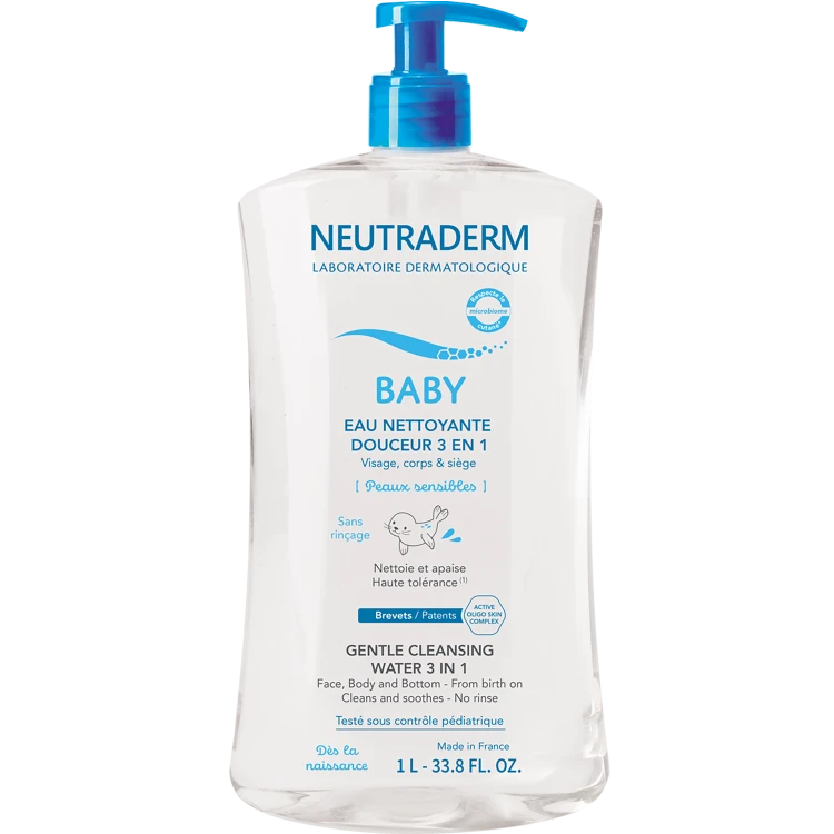 3273816089072 Neutraderm Baby Łagodna woda myjąca 3 w 1 - Twarz,ciało&amp;pupa - od urodzenia  1L.png