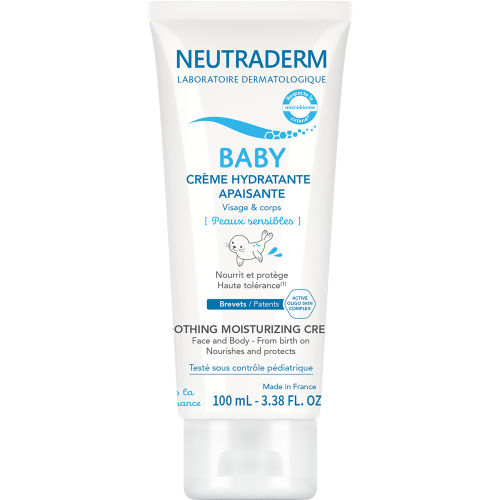 3273816089089 Neutraderm Baby Łagodzący krem nawilżający do twarzy i ciała - od urodzenia (tubka).png