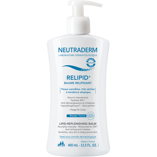 3273816860077 Neutraderm RELIPID+  Balsam odbudowujący warstwę lipidową - Twarz&amp;Ciało 400 ml.png